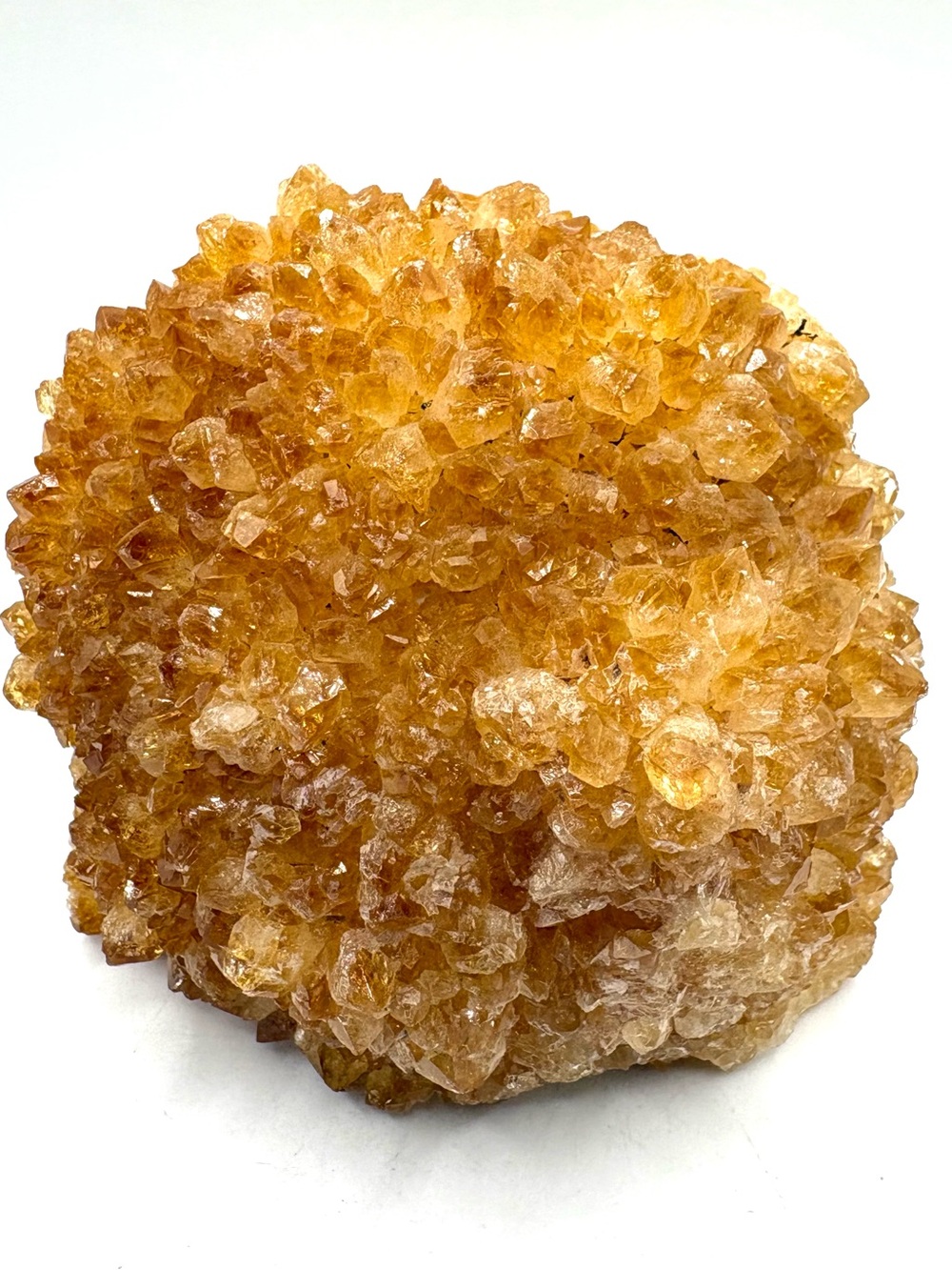 Yellow Citrine Crystal Cluster
